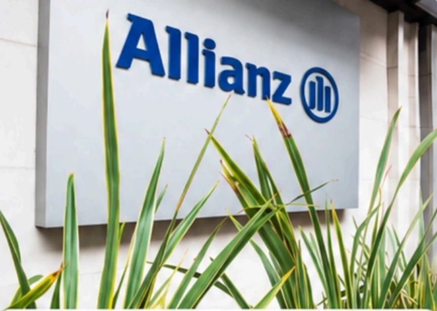 The Allianz sign